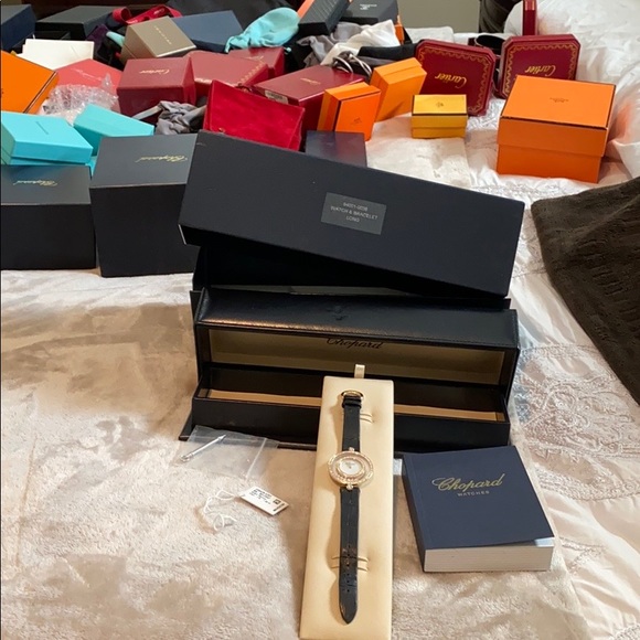 Chopard rose gold watch - Picture 7 of 8